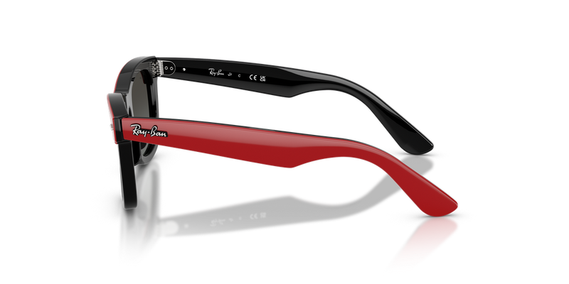 Ray-Ban Junior 0RJ9140SF in Red & Black - Alternate View