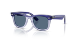Blue Transparent / Dark Blue (721280)