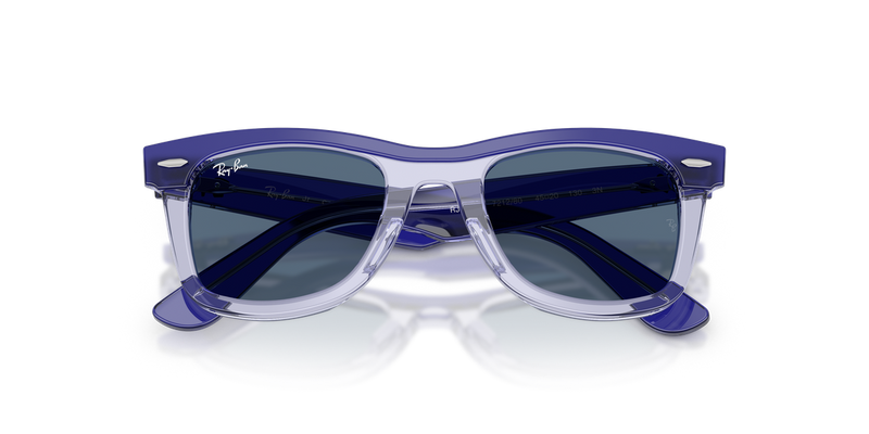 Ray-Ban Junior 0RJ9140S in Blue Transparent - Alternate View