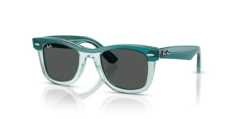 Ray-Ban Junior 0RJ9140S in Green Transparent - Alternate View