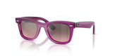 Violet / Pink Mirror Silver Gradient (72147E)