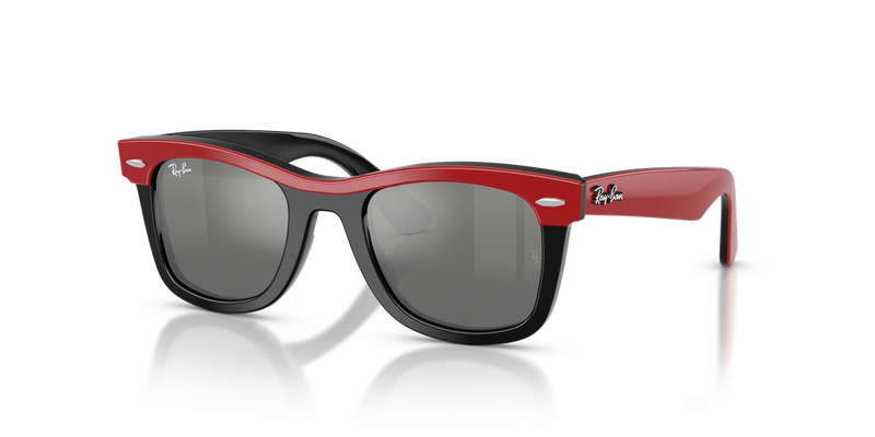 Ray-Ban Junior 0RJ9140S in Red & Black - Alternate View