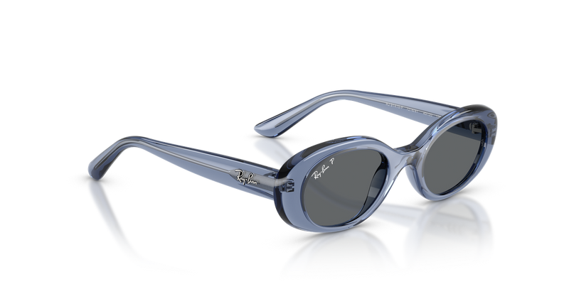 Ray-Ban Junior 0RJ9141SF in Transparent Blue - Alternate View