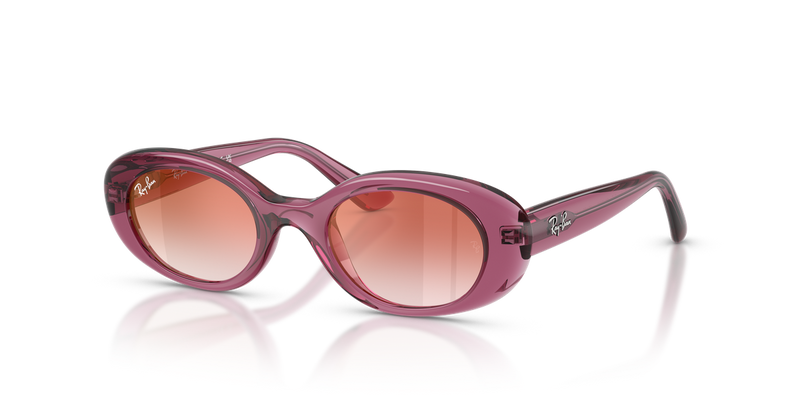 Ray-Ban Junior 0RJ9141SF in Transparent Violet - Alternate View