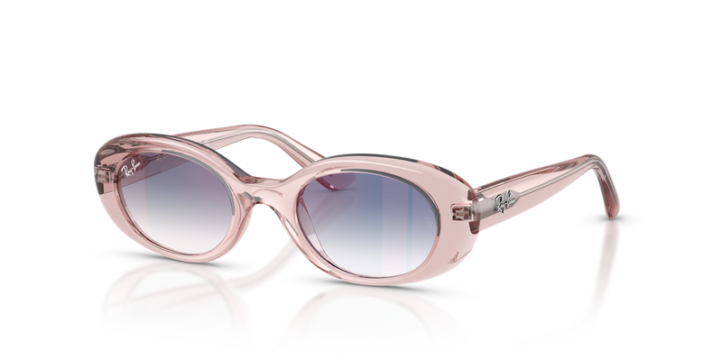 Ray-Ban Junior 0RJ9141SF in Transparent Pink - Alternate View