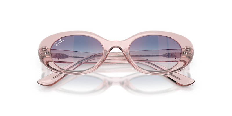 Ray-Ban Junior 0RJ9141SF in Transparent Pink - Alternate View