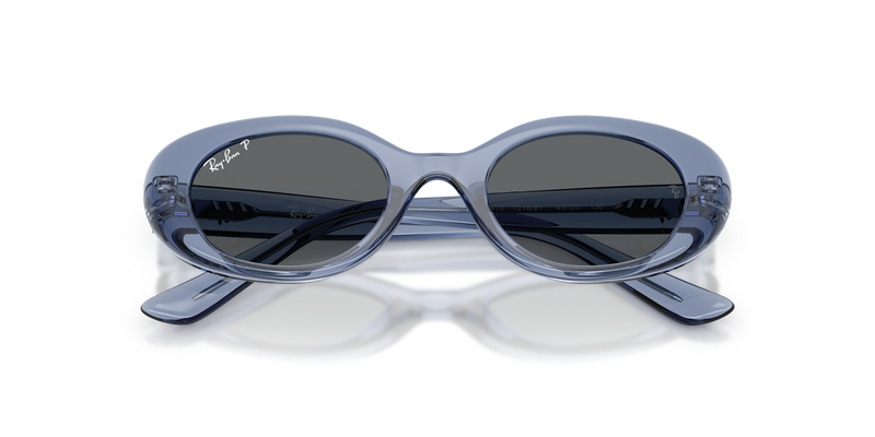 Ray-Ban Junior 0RJ9141S in Transparent Blue - Alternate View