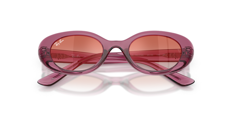 Ray-Ban Junior 0RJ9141S in Transparent Violet - Alternate View