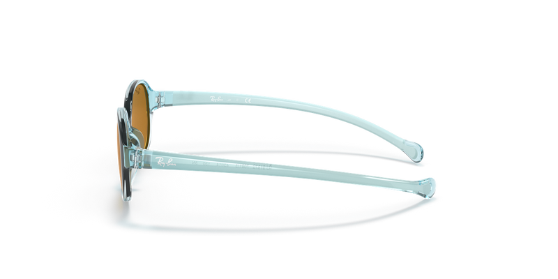 Ray-Ban Junior 0RJ9187S in Transparent Light Blue - Alternate View