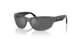 Transparent Grey / Grey Mirror Silver (71956G)