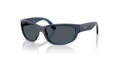 Transparent Blue / Dark Grey (719687)