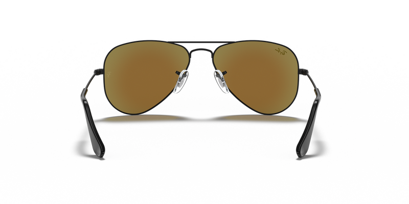 Ray-Ban Junior JUNIOR AVIATOR in Black - Temple Detail