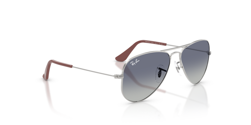 Ray-Ban Junior JUNIOR AVIATOR in Silver - Alternate View