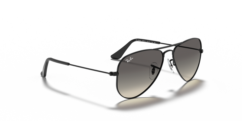 Ray-Ban Junior JUNIOR AVIATOR in Black - Alternate View