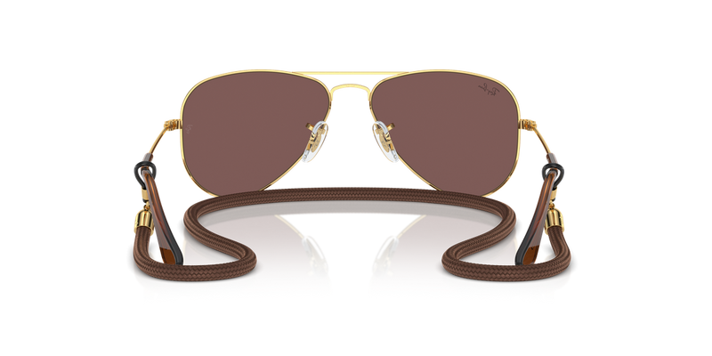 Ray-Ban Junior JUNIOR AVIATOR in Arista Gold - Alternate View
