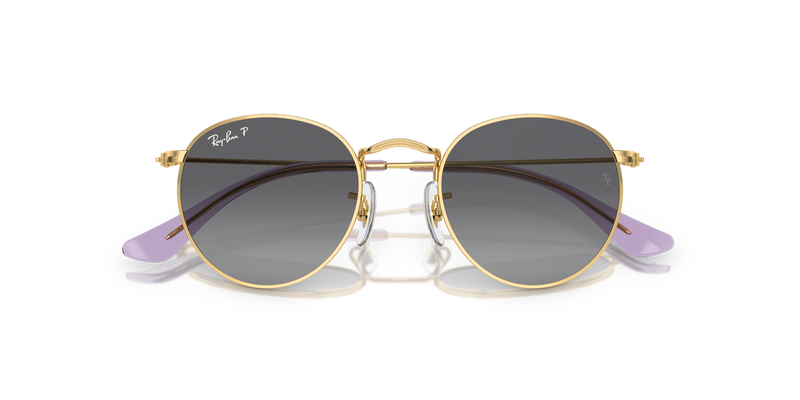Ray-Ban Junior JUNIOR ROUND in Arista Gold - Alternate View