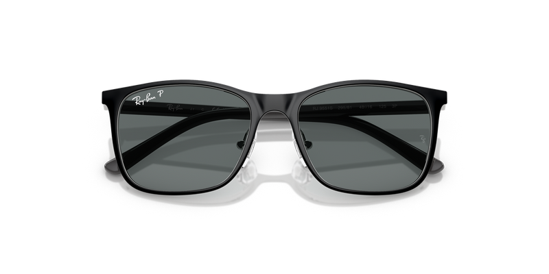 Ray-Ban Junior 0RJ9551S in Black On Silver - Alternate View