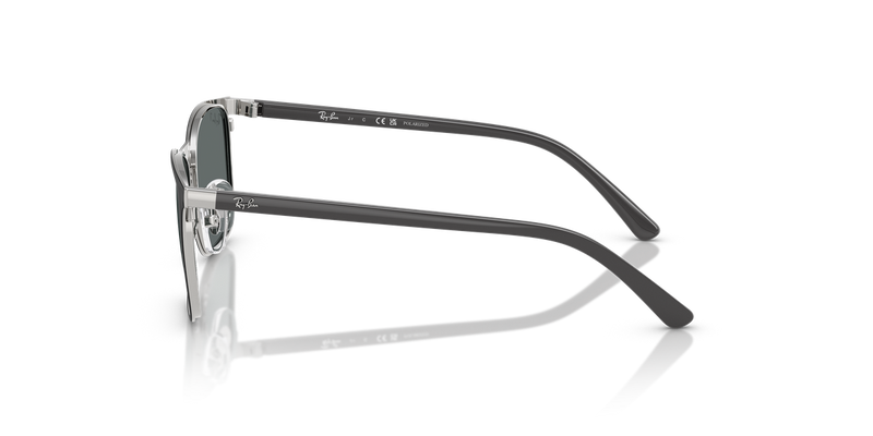 Ray-Ban Junior 0RJ9551S in Black On Silver - Alternate View