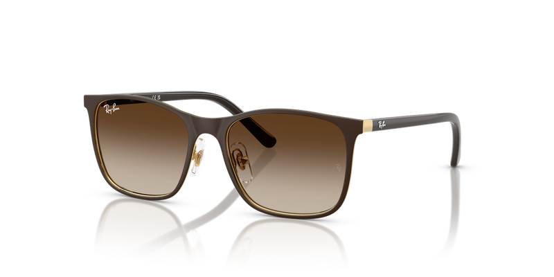 Ray-Ban Junior 0RJ9551S in Brown On Arista - Alternate View