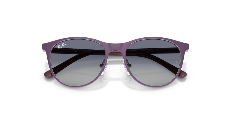 Ray-Ban Junior 0RJ9552S in Matte Violet On Silver - Alternate View