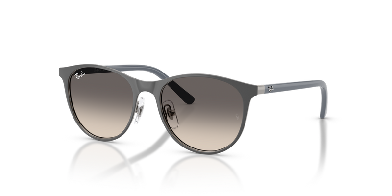 Ray-Ban Junior 0RJ9552S in Matte Grey On Gunmetal - Alternate View
