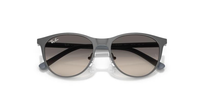 Ray-Ban Junior 0RJ9552S in Matte Grey On Gunmetal - Alternate View