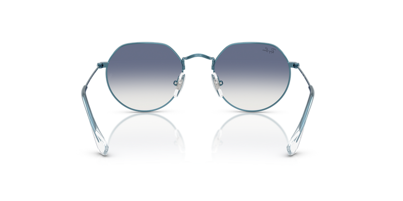 Ray-Ban Junior JUNIOR JACK in Light Blue - Temple Detail