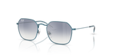 Light Blue / Clear Gradient Blue Mirror Silver (303/7B)