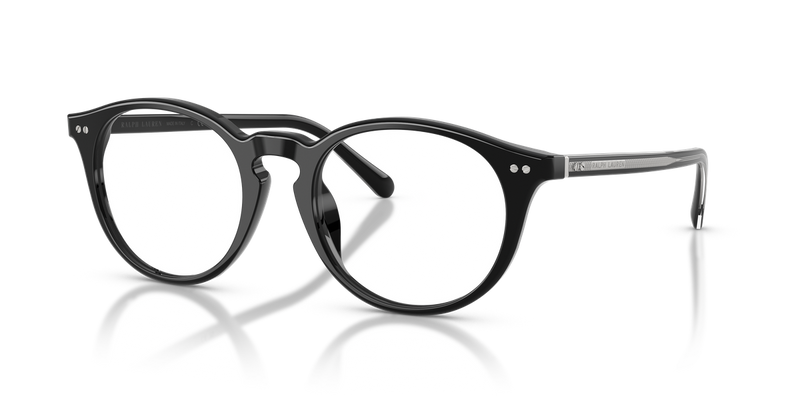 Ralph Lauren RL6263U in Shiny Black - Front View