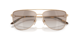 Semishiny Antique Gold / Gradient Brown Mirror Gold (94876E)