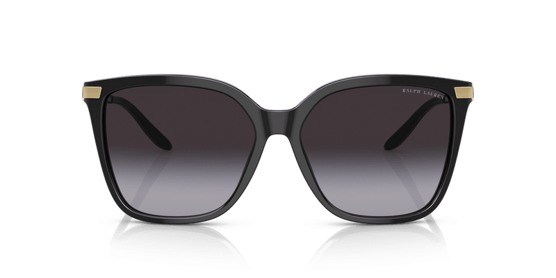 Ralph Lauren THE JACQUIE in Shiny Black / Gradient Grey (50018G) - Alternate View