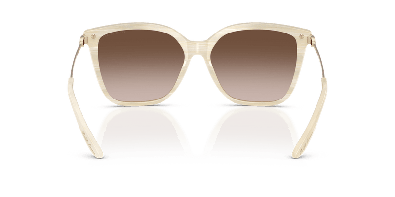 Ralph Lauren THE JACQUIE in Cream Horn / Gradient Brown (610713) - Back View