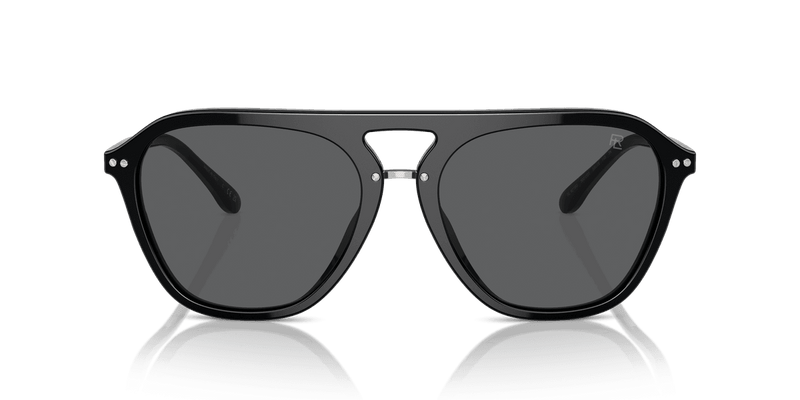 Ralph Lauren THE HUGH in Black / Grey (5001B1) - Alternate View