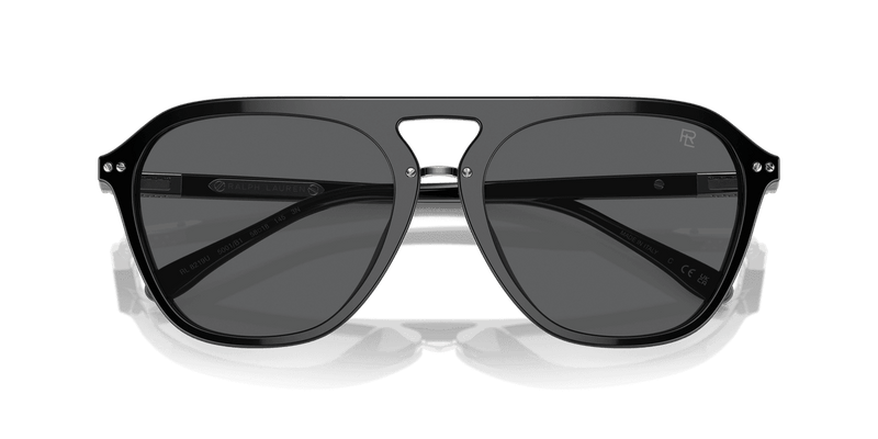Ralph Lauren THE HUGH in Black / Grey (5001B1) - Alternate View