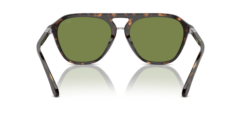 Ralph Lauren THE HUGH in Dark Havana / Green (50034E) - Alternate View