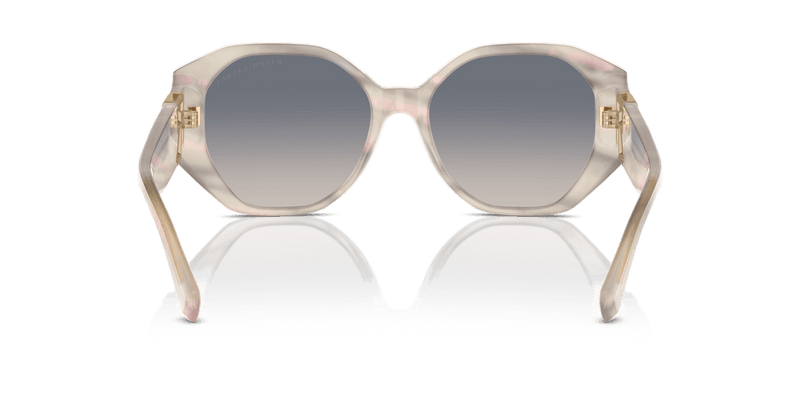 Ralph Lauren THE JULIETTE in Oystershell Lilac/Grey / Blue Gradient (61774L) - Alternate View