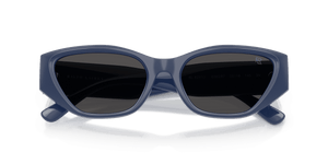 Shiny Blue / Dark Grey (628087)