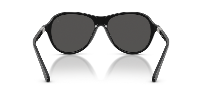 Ralph Lauren RL8247U in Shiny Black - Temple Detail