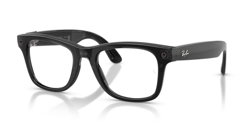 Ray-Ban Meta Wayfarer Optics (Gen 3) in Transparent Black (8526) - Alternate View