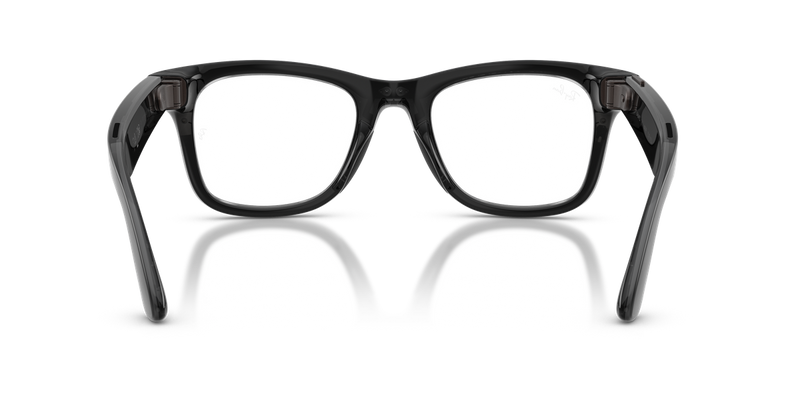 Ray-Ban Meta Wayfarer Optics (Gen 3) in Transparent Black (8526) - Alternate View