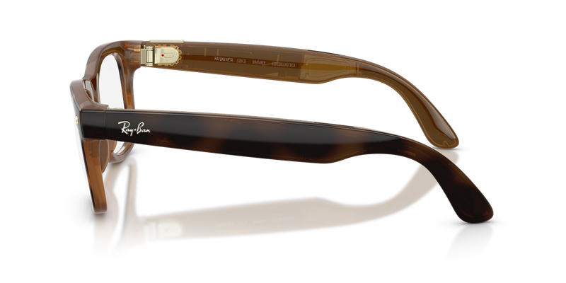 Ray-Ban Meta Wayfarer Optics (Gen 3) in Havana (8528) - Alternate View