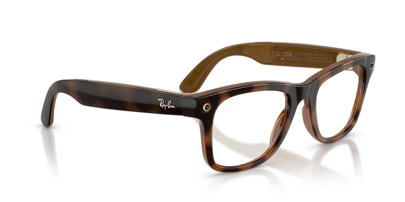 Ray-Ban Meta Wayfarer Optics (Gen 3) in Havana (8528) - Alternate View