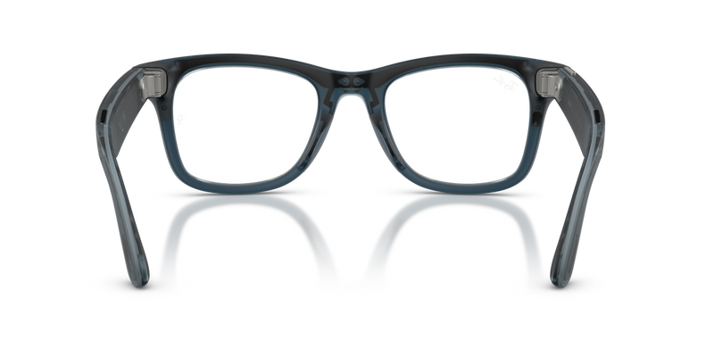 Ray-Ban Meta Wayfarer Optics (Gen 3) in Transparent Ocean Blue (8555) - Alternate View