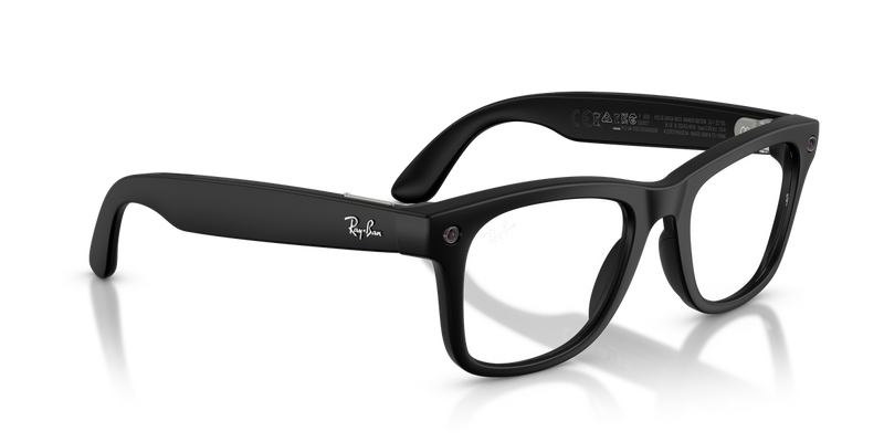 Ray-Ban Meta Wayfarer (Gen 3) in Matte Black - Alternate View