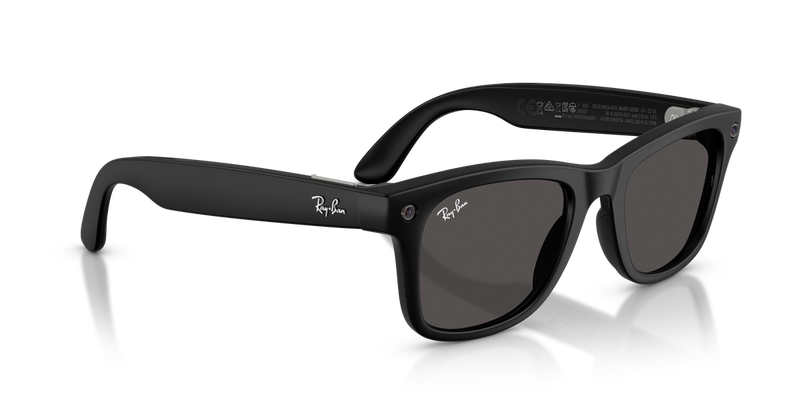 Ray-Ban Meta Wayfarer (Gen 3) in Matte Black - Alternate View