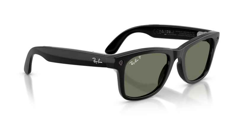 Ray-Ban Meta Wayfarer (Gen 3) in Shiny Black - Alternate View
