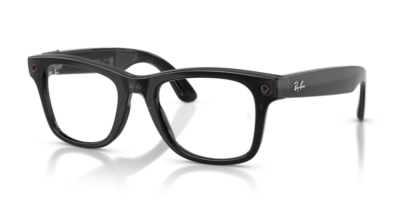 Ray-Ban Meta Wayfarer (Gen 3) in Transparent Black - Alternate View
