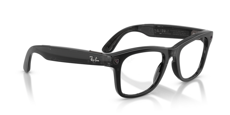 Ray-Ban Meta Wayfarer (Gen 3) in Transparent Black - Alternate View