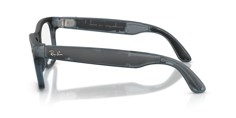 Ray-Ban Meta Wayfarer (Gen 3) in Transparent Ocean Blue - Alternate View