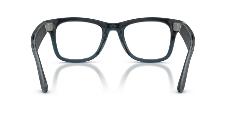 Ray-Ban Meta Wayfarer (Gen 3) in Transparent Ocean Blue - Alternate View